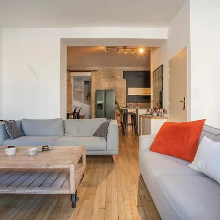 Apartment Le Saint Baudile 80sqm Parking Ac Church View Nimes