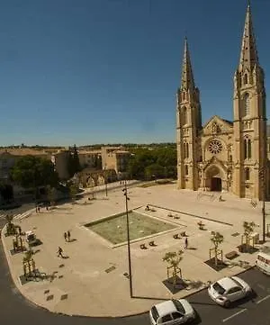 Apartment Le Saint Baudile 80sqm Parking Ac Church View